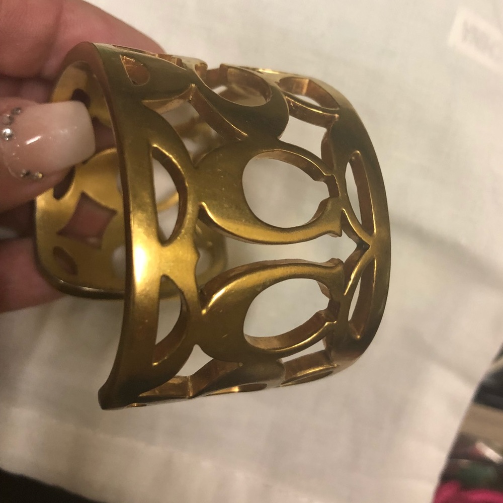 Vintage Coach cuff bracelet - Picture 6 of 6